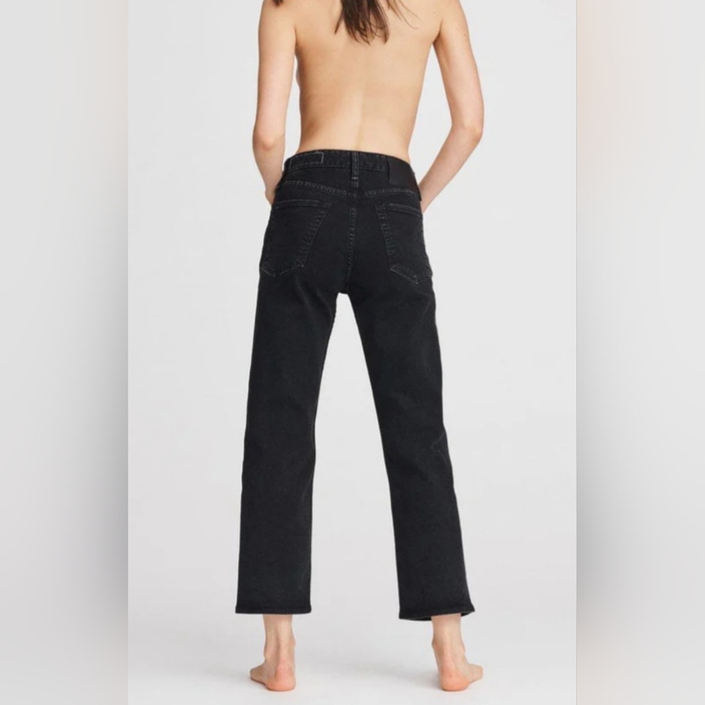 rag & bone Black Ankle & Cropped Jeans - Picture 2 of 11